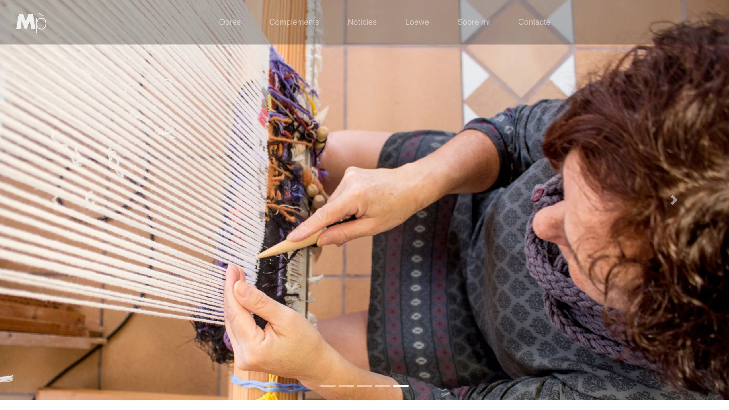Captura de la web de Mercè Paytuví
